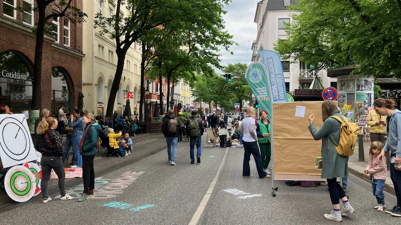 Picknick im Aufbruch